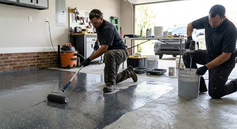 Concrete Floor Coating Service in Frederick, MD