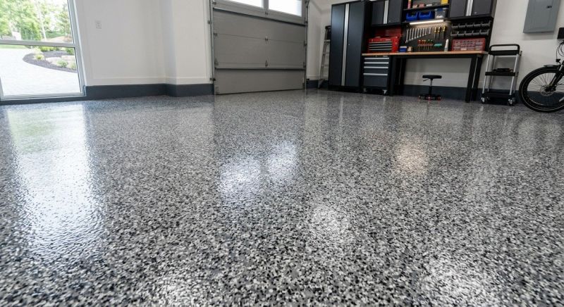 Garage Floor Epoxy Installation in Frederick, MD